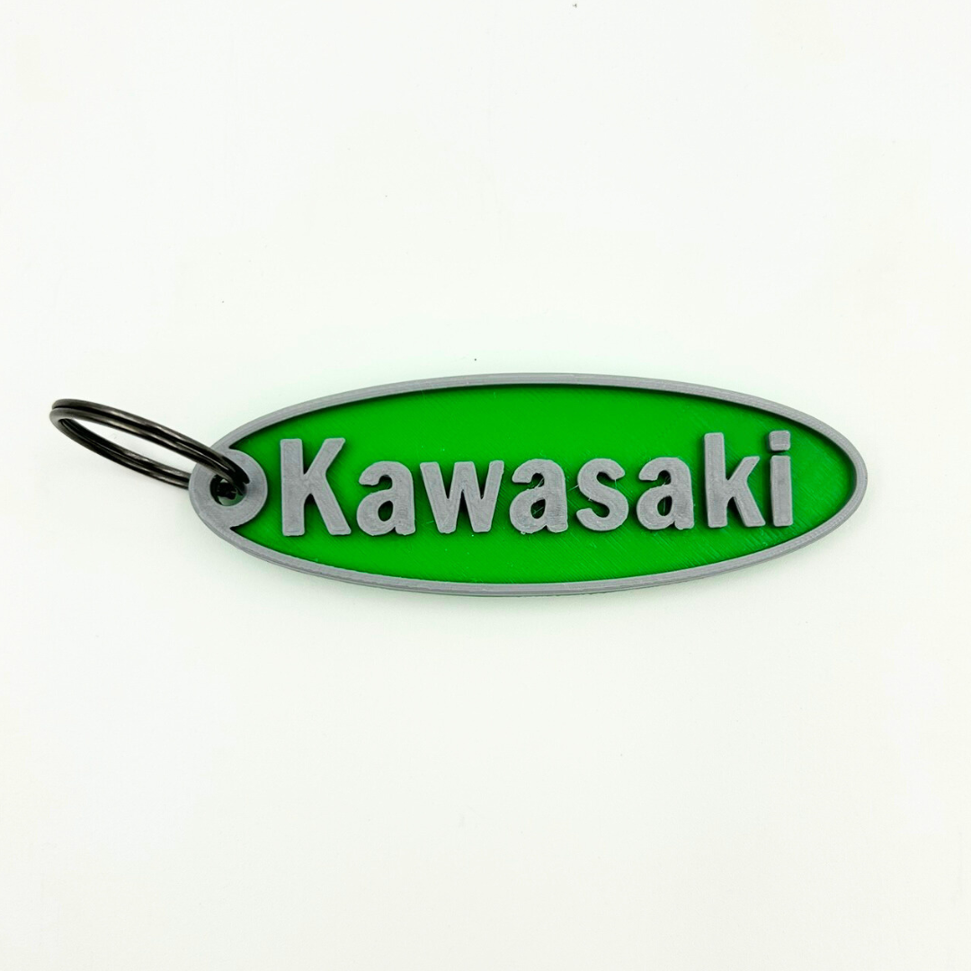 Greanland Offroad Kawasaki Premium Keychain – Durable Offroad Accessory
