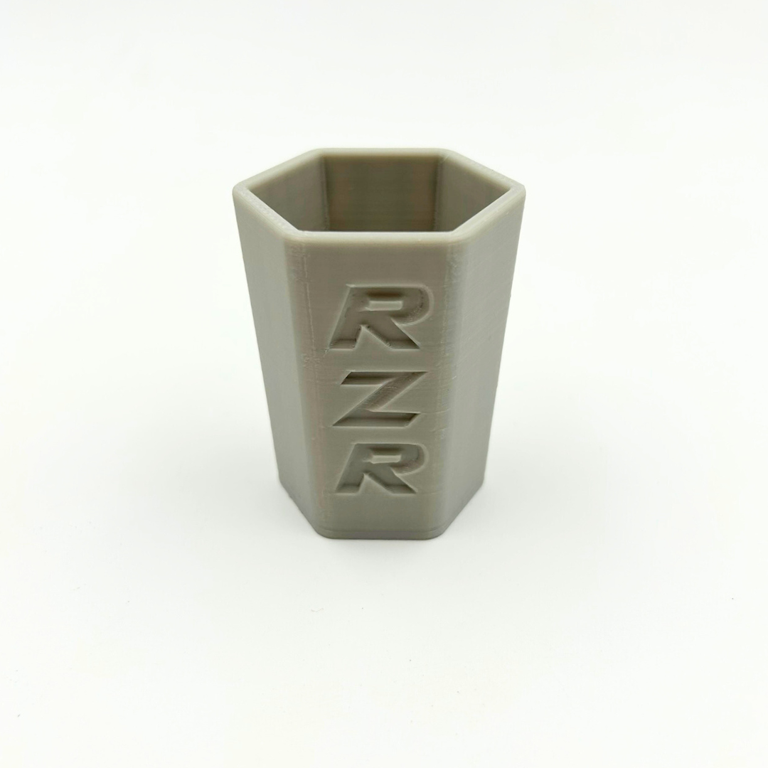 Polaris RZR–Inspired Hexagonal Shot Glasses | Off-Road Style Barware | Multiple Colors