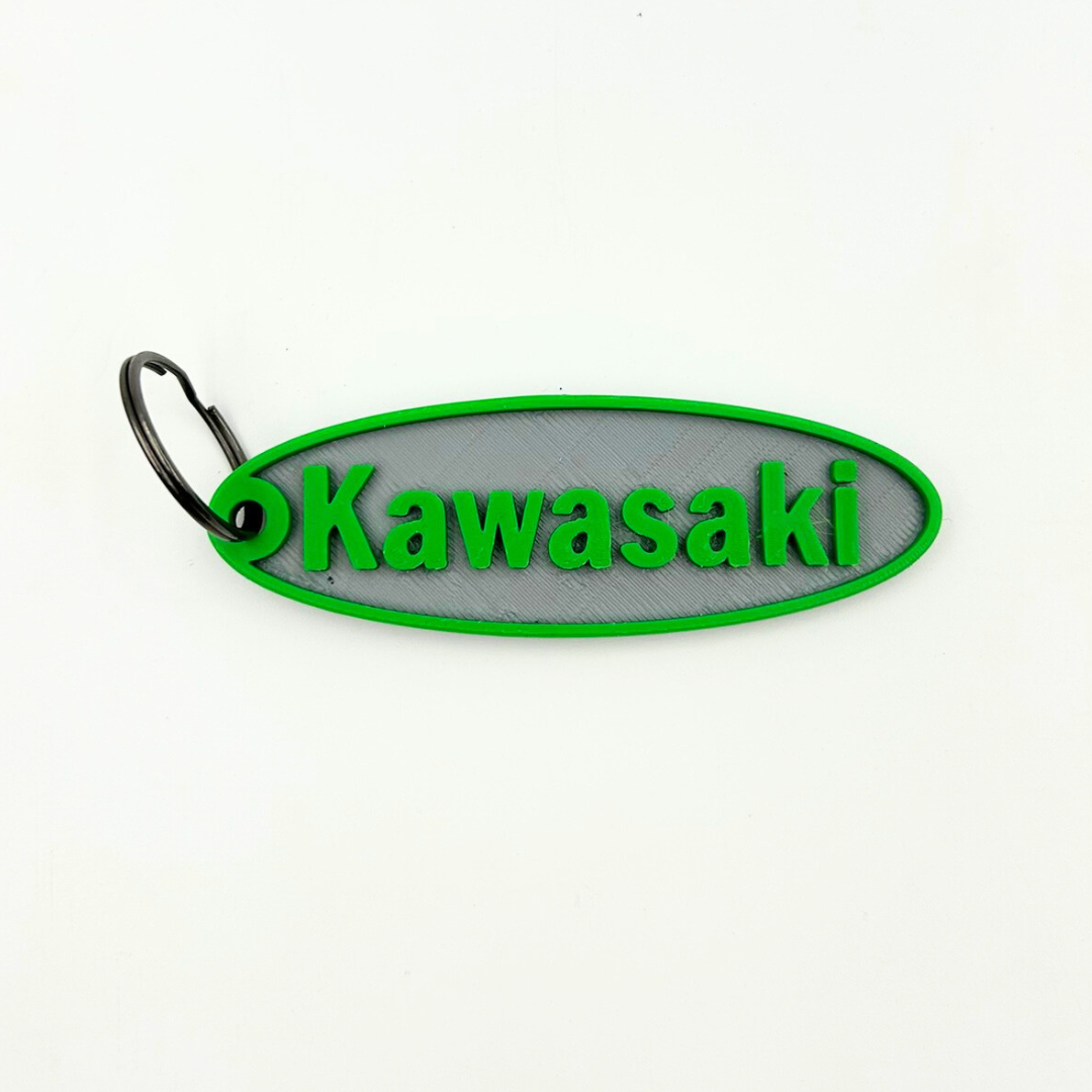 Greanland Offroad Kawasaki Premium Keychain – Durable Offroad Accessory