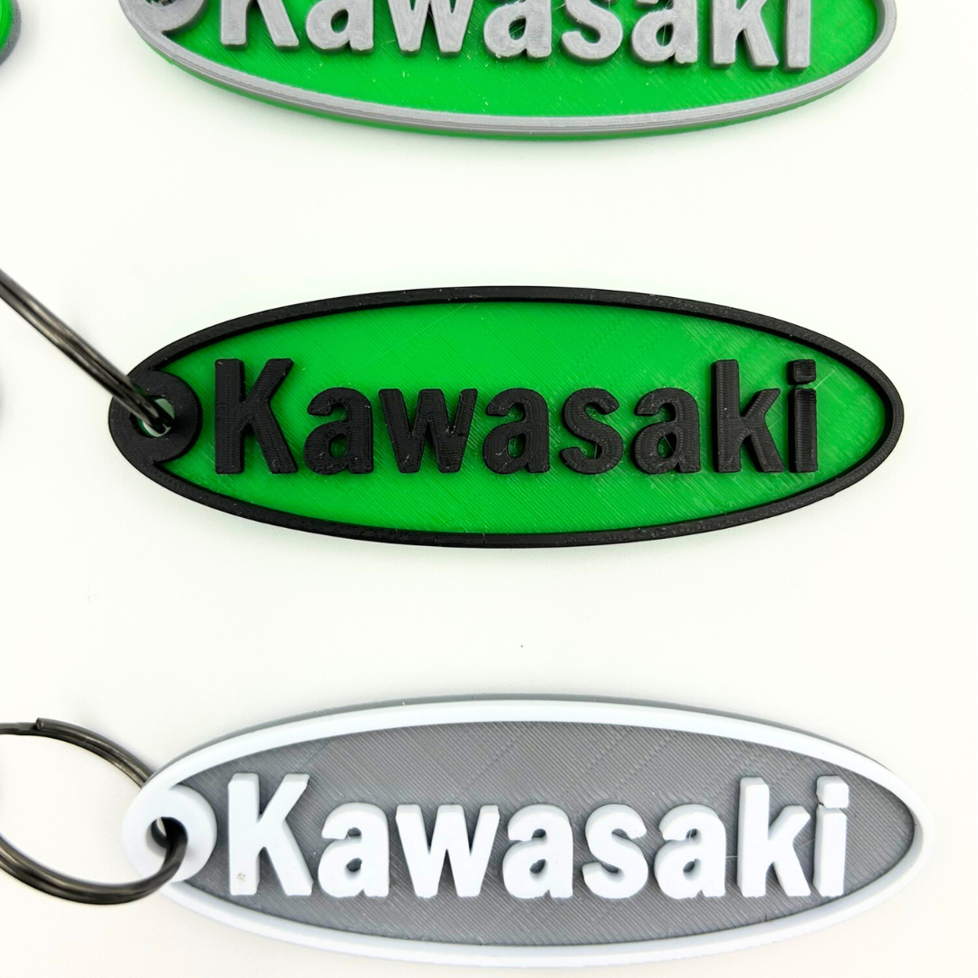 Greanland Offroad Kawasaki Premium Keychain – Durable Offroad Accessory