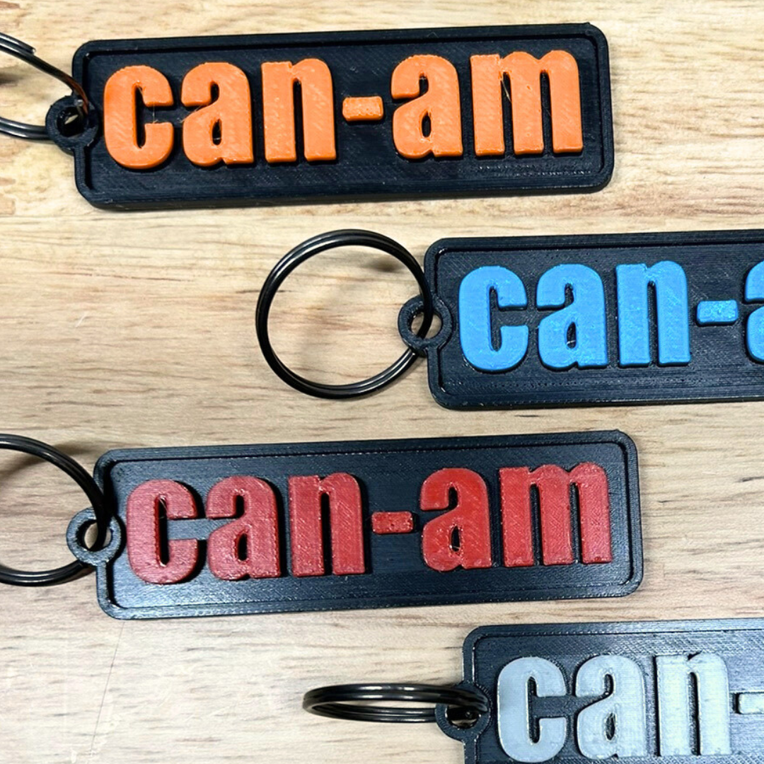 Can Am Keychain | Rugged Custom Key Tag by Greanland Offroad
