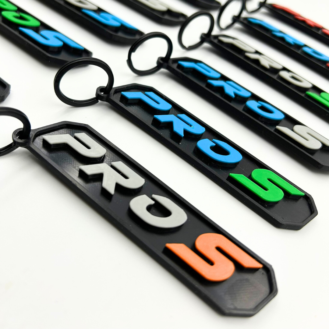 Polaris RZR Pro S Keychain, Multiple Color Options