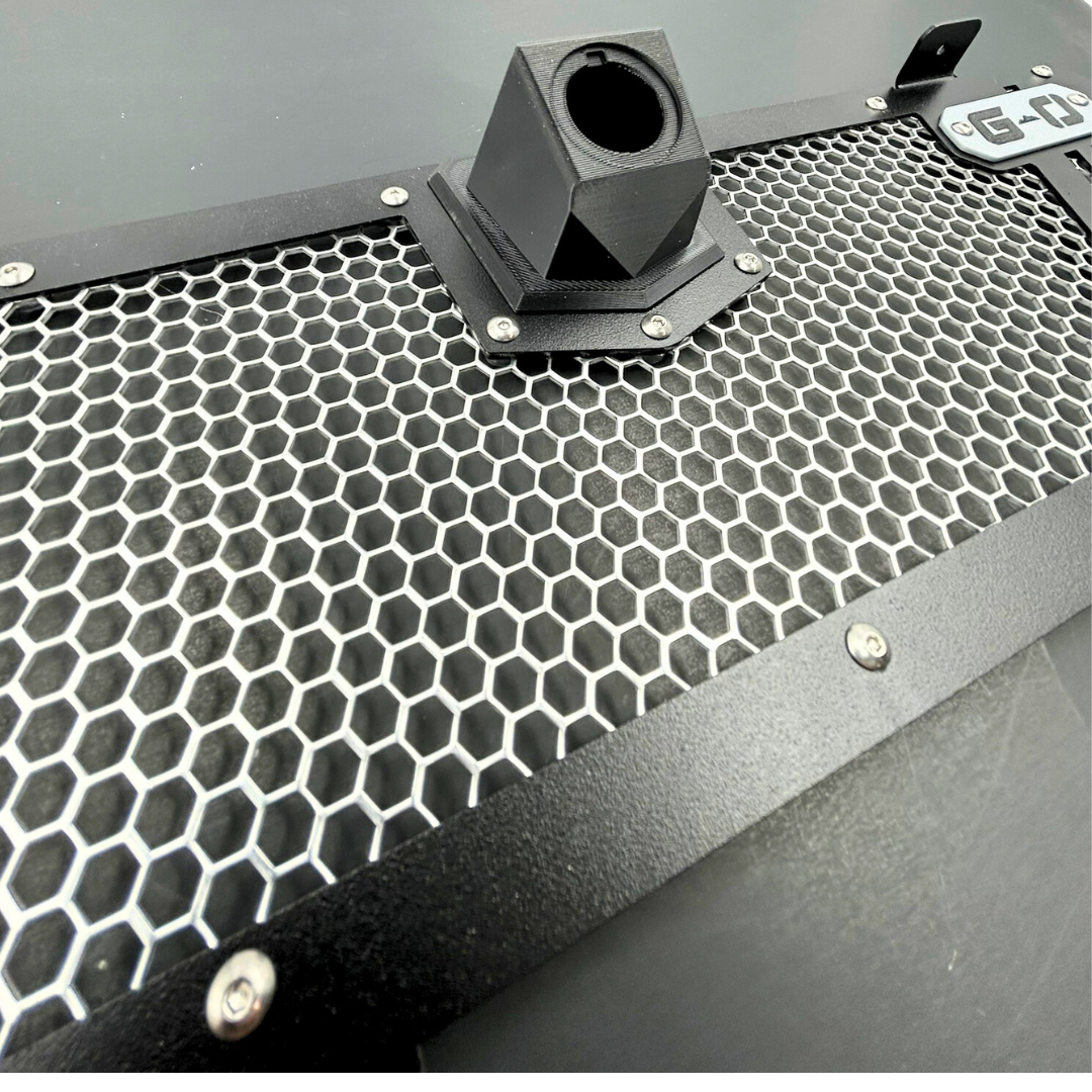 Greanland Offroad Polaris General Grille with Integrated Front Camera Mount | Custom UTV Grille | Multiple Badge Colors
