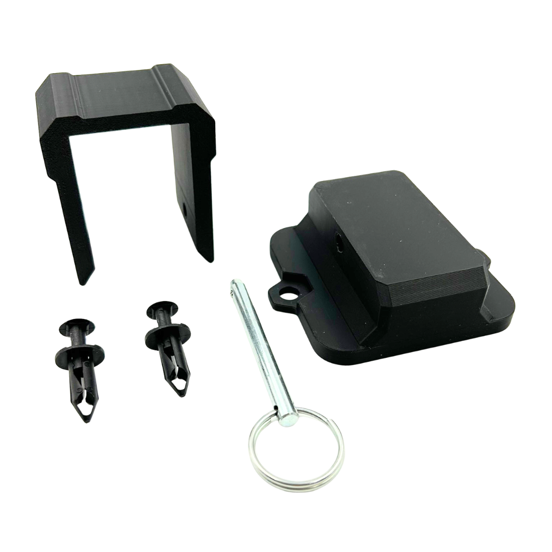 Surface Mount UTV Spare Belt Holder | SXS CVT Belt Mount for Roll Cage | Universal Surface Mount Belt Holder