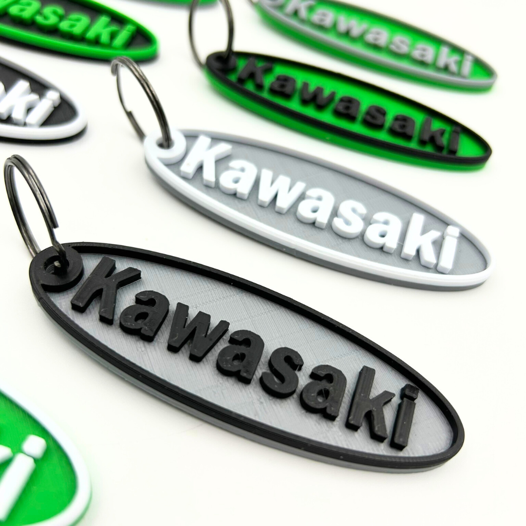 Greanland Offroad Kawasaki Premium Keychain – Durable Offroad Accessory