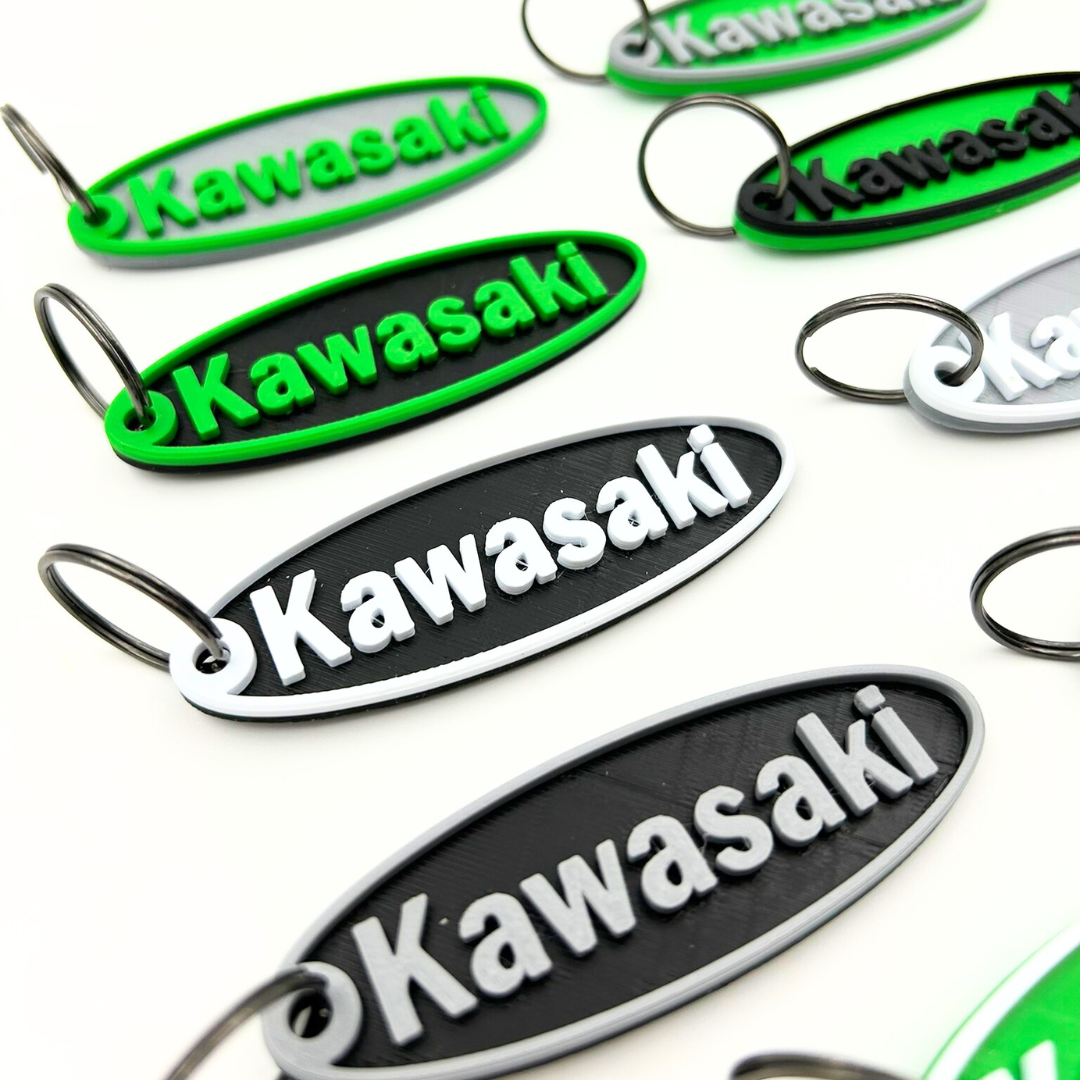 Greanland Offroad Kawasaki Premium Keychain – Durable Offroad Accessory