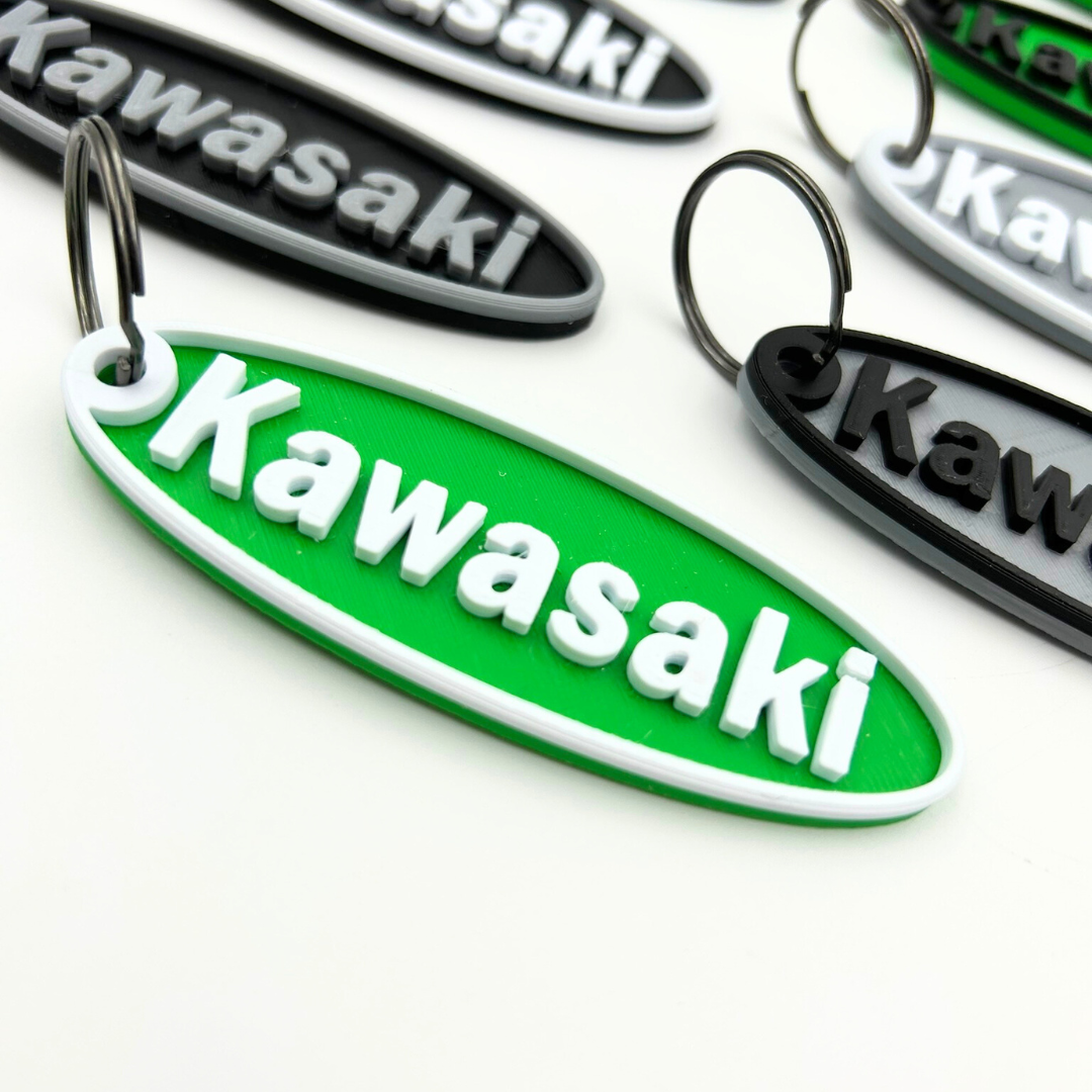 Greanland Offroad Kawasaki Premium Keychain – Durable Offroad Accessory