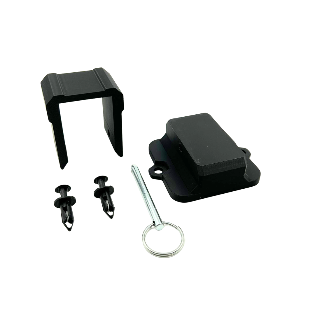 Surface Mount UTV Spare Belt Holder | SXS CVT Belt Mount for Roll Cage | Universal Surface Mount Belt Holder