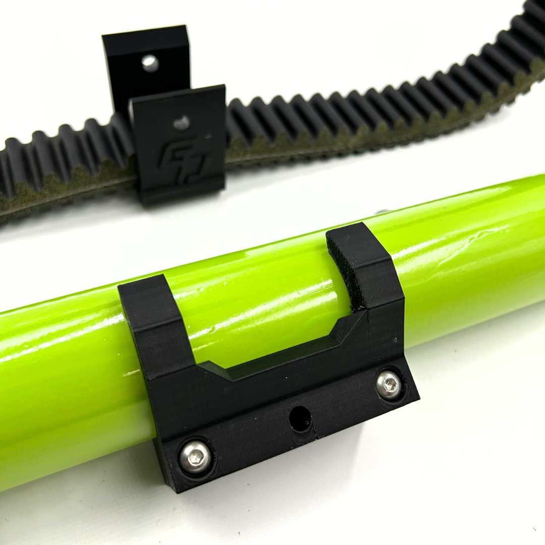 UTV Spare Belt Holder | SXS CVT Belt Mount for Roll Cage | 1.75” Tube | Off-Road Accessory | Made in USA