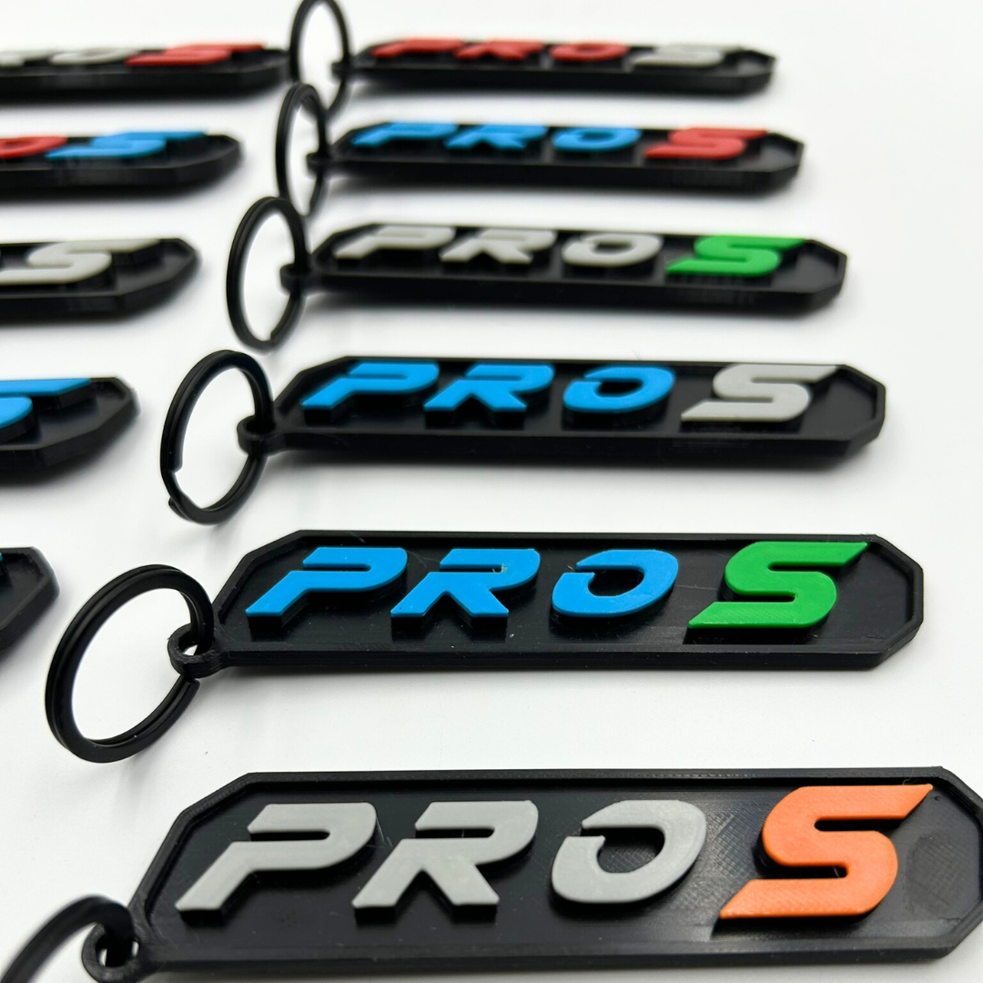 Polaris RZR Pro S Keychain, Multiple Color Options