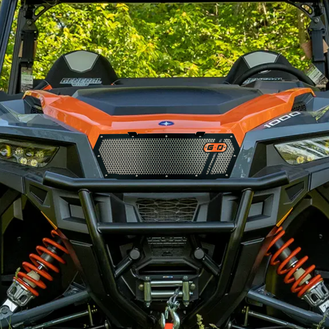 orange polaris general grille