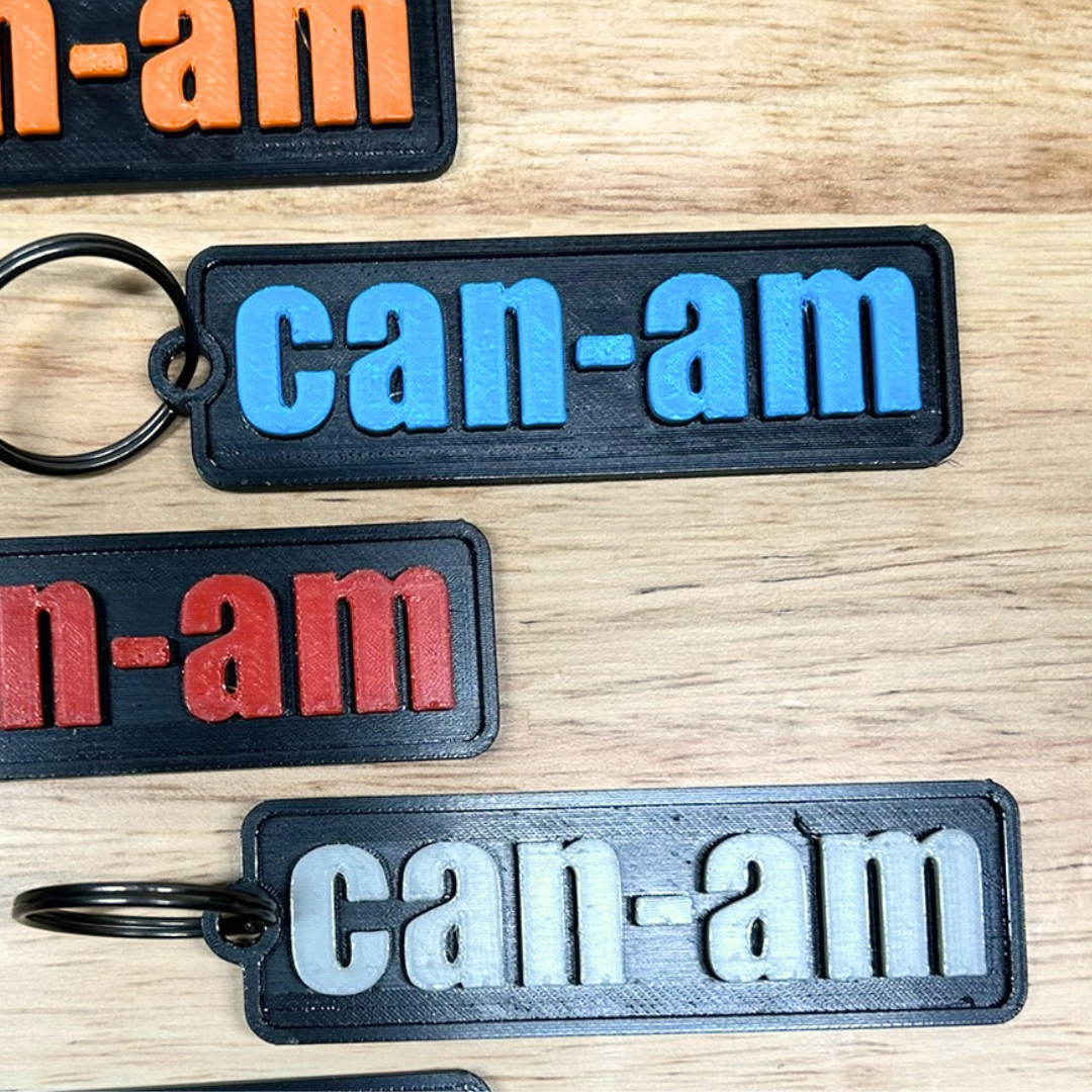 Can Am Keychain | Rugged Custom Key Tag by Greanland Offroad