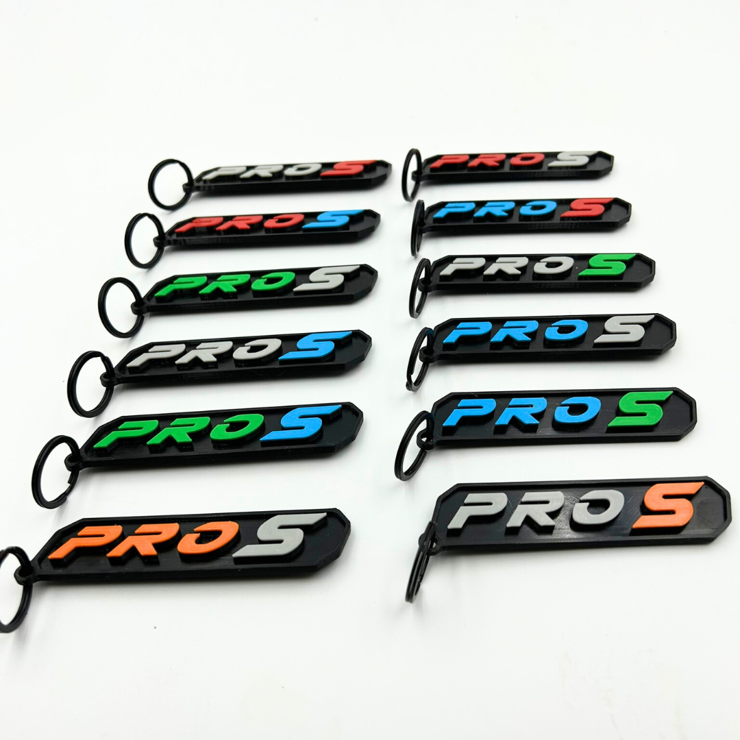 Polaris RZR Pro S Keychain, Multiple Color Options