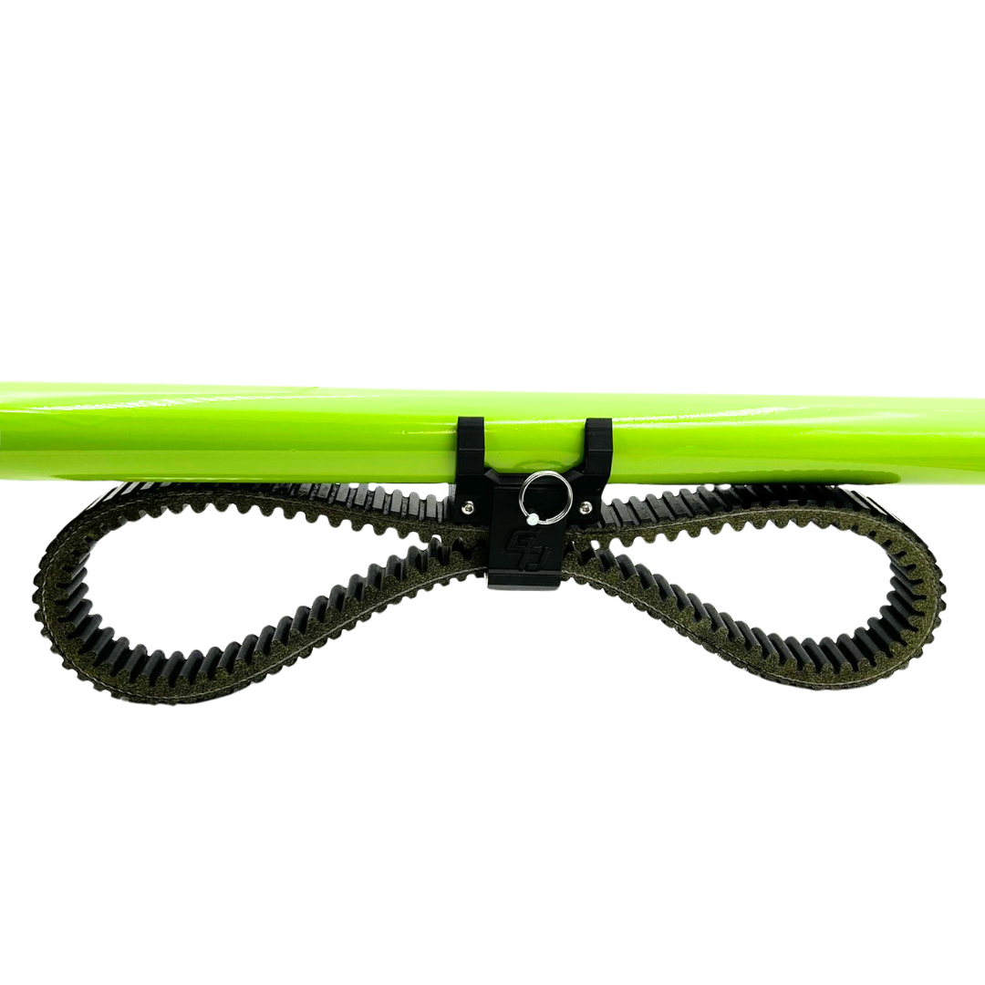 UTV Spare Belt Holder | SXS CVT Belt Mount for Roll Cage | 1.75” Tube | Off-Road Accessory | Made in USA