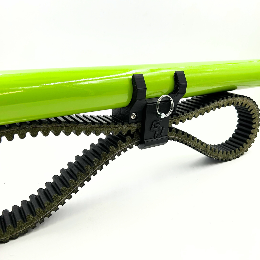 UTV Spare Belt Holder | SXS CVT Belt Mount for Roll Cage | 1.75” Tube | Off-Road Accessory | Made in USA