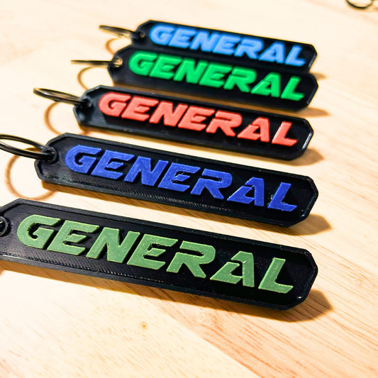 Polaris General Keychain | Rugged Custom Key Tag by Greanland Offroad
