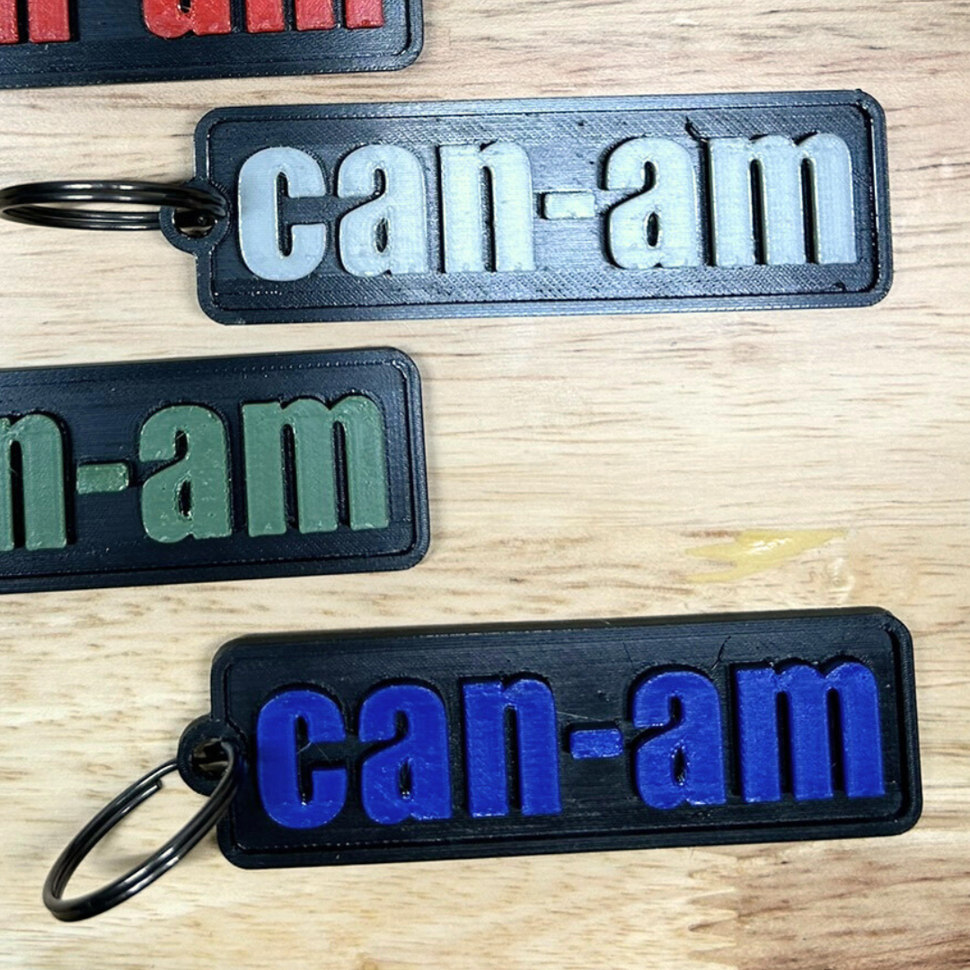 Can Am Keychain | Rugged Custom Key Tag by Greanland Offroad