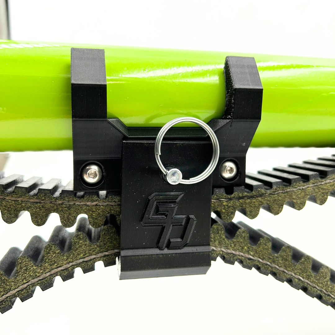 UTV Spare Belt Holder | SXS CVT Belt Mount for Roll Cage | 1.75” Tube | Off-Road Accessory | Made in USA