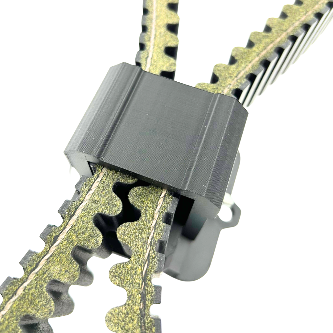 Surface Mount UTV Spare Belt Holder | SXS CVT Belt Mount for Roll Cage | Universal Surface Mount Belt Holder