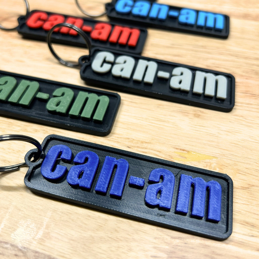 Can Am Keychain | Rugged Custom Key Tag by Greanland Offroad