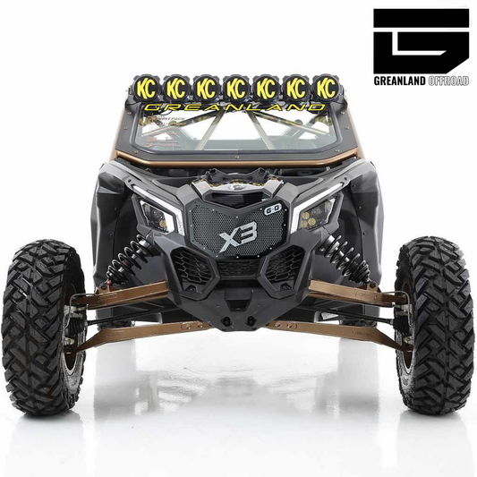 Greanland Offroad 2017+ Can-Am Maverick X3 Front Grille – High-Performance Steel Upgrade (Copy)