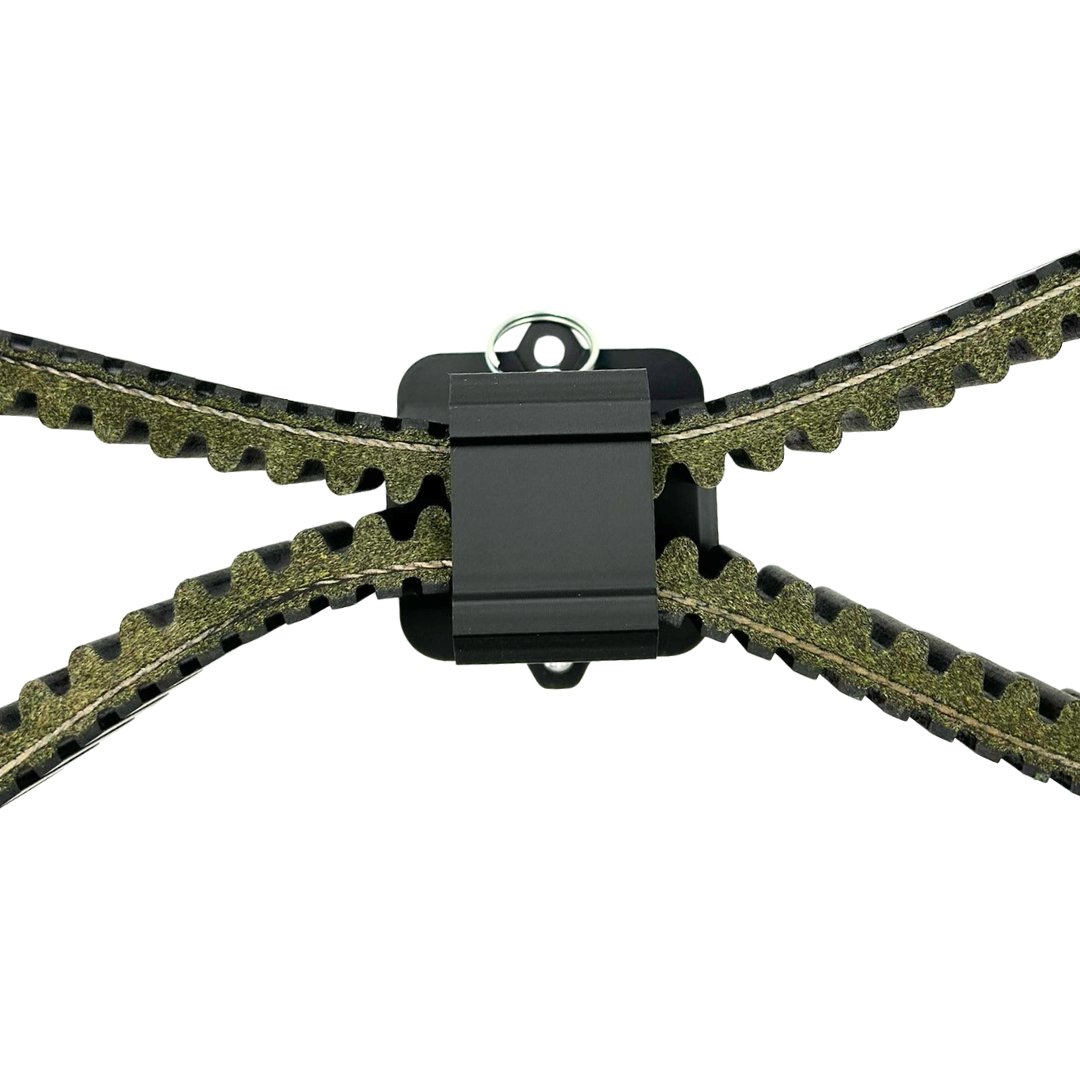 Surface Mount UTV Spare Belt Holder | SXS CVT Belt Mount for Roll Cage | Universal Surface Mount Belt Holder