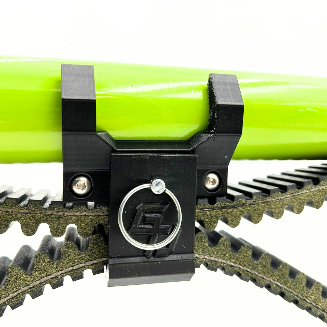 UTV Spare Belt Holder | SXS CVT Belt Mount for Roll Cage | 1.75” Tube | Off-Road Accessory | Made in USA