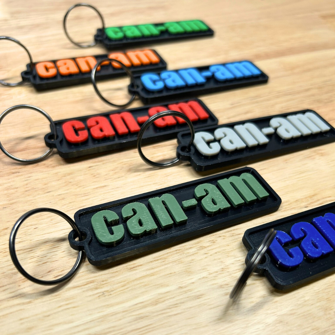 Can Am Keychain | Rugged Custom Key Tag by Greanland Offroad