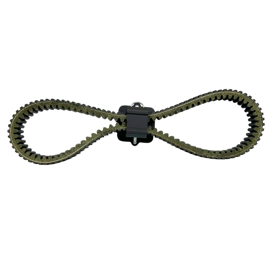 Surface Mount UTV Spare Belt Holder | SXS CVT Belt Mount for Roll Cage | Universal Surface Mount Belt Holder