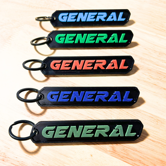 Polaris General Keychain | Rugged Custom Key Tag by Greanland Offroad