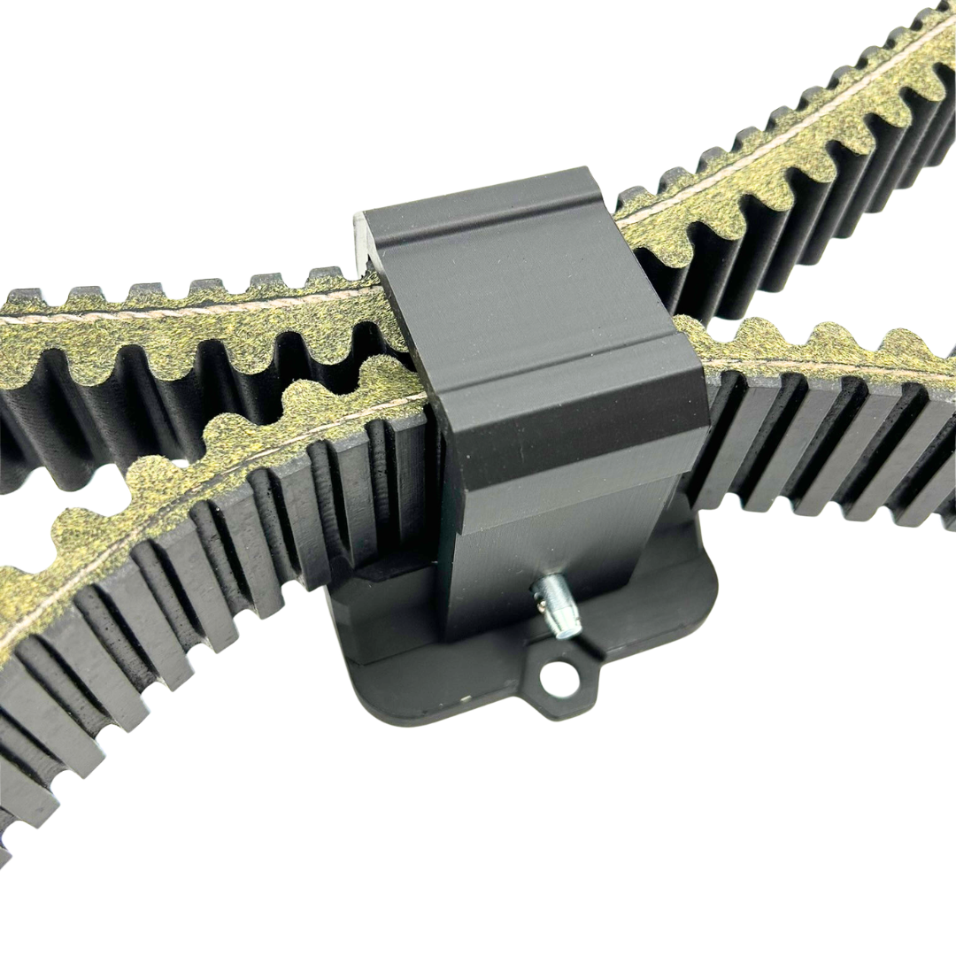 Surface Mount UTV Spare Belt Holder | SXS CVT Belt Mount for Roll Cage | Universal Surface Mount Belt Holder