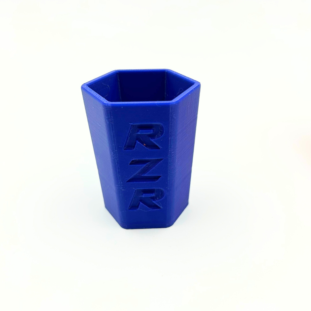 Polaris RZR–Inspired Hexagonal Shot Glasses | Off-Road Style Barware | Multiple Colors