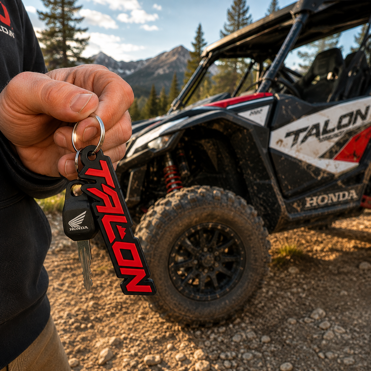 Honda Talon Keychain – 3D Printed UTV Keychain | Multiple Colors