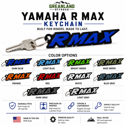 Yamaha RMAX 3D Printed Keychain | Premium PETG UTV Keychain