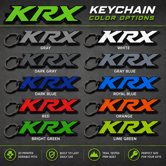 Greanland Offroad Kawasaki KRX Premium Keychain – Durable Offroad Accessory