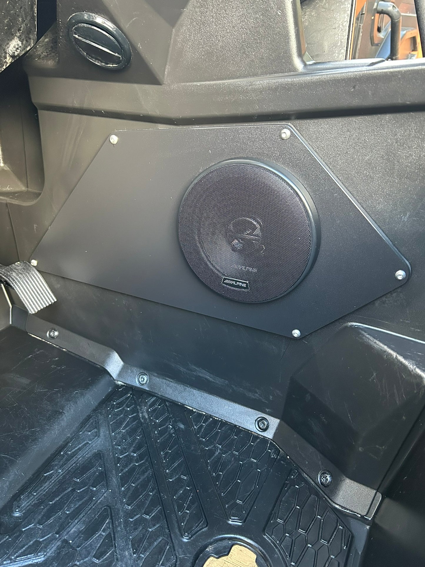 Greanland Offroad Polaris General Center Console 6.5" Speaker Mounting Plates