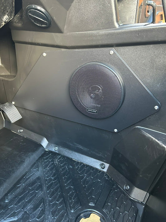 Greanland Offroad Polaris General Center Console 6.5" Speaker Mounting Plates