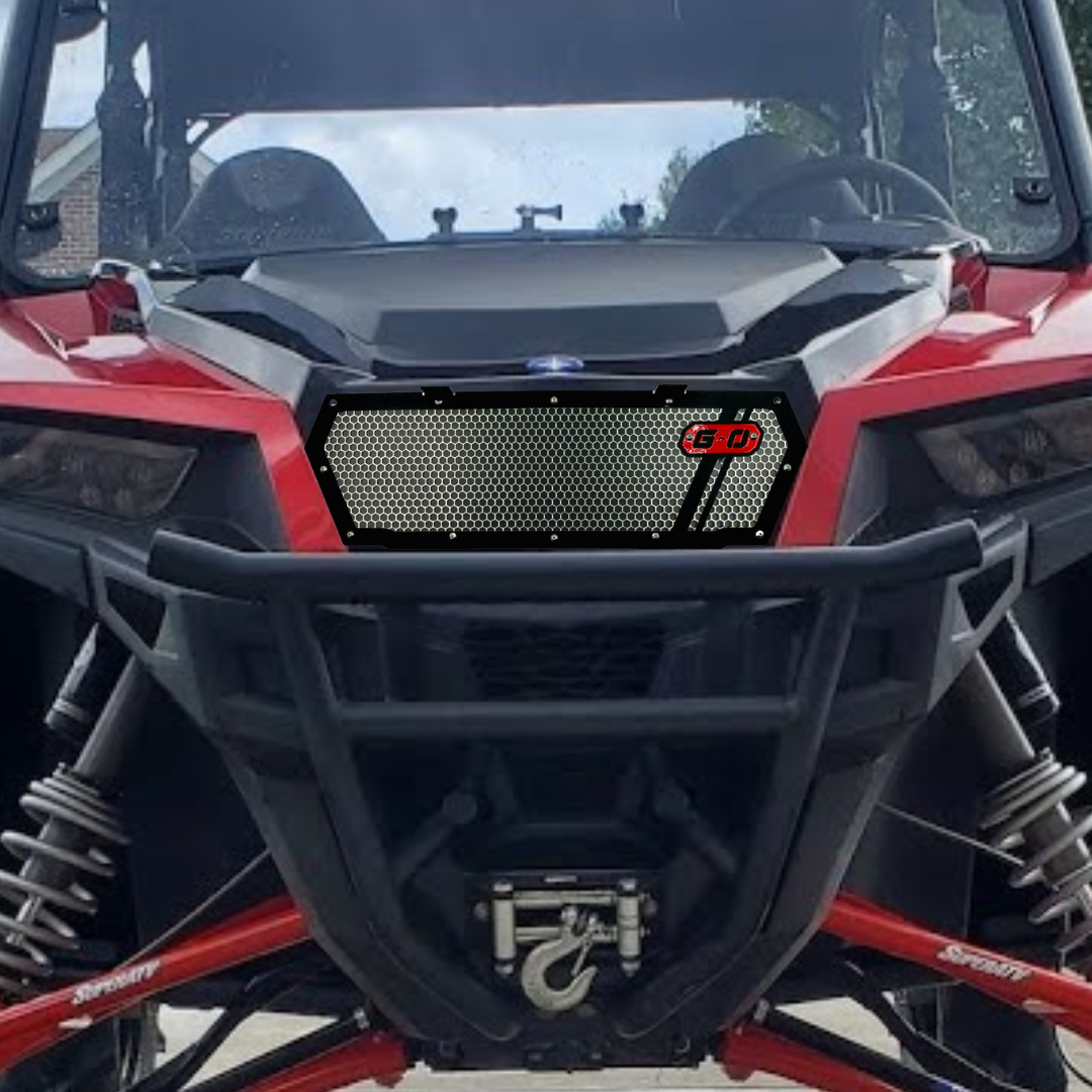 mounted red general grille from Greanland