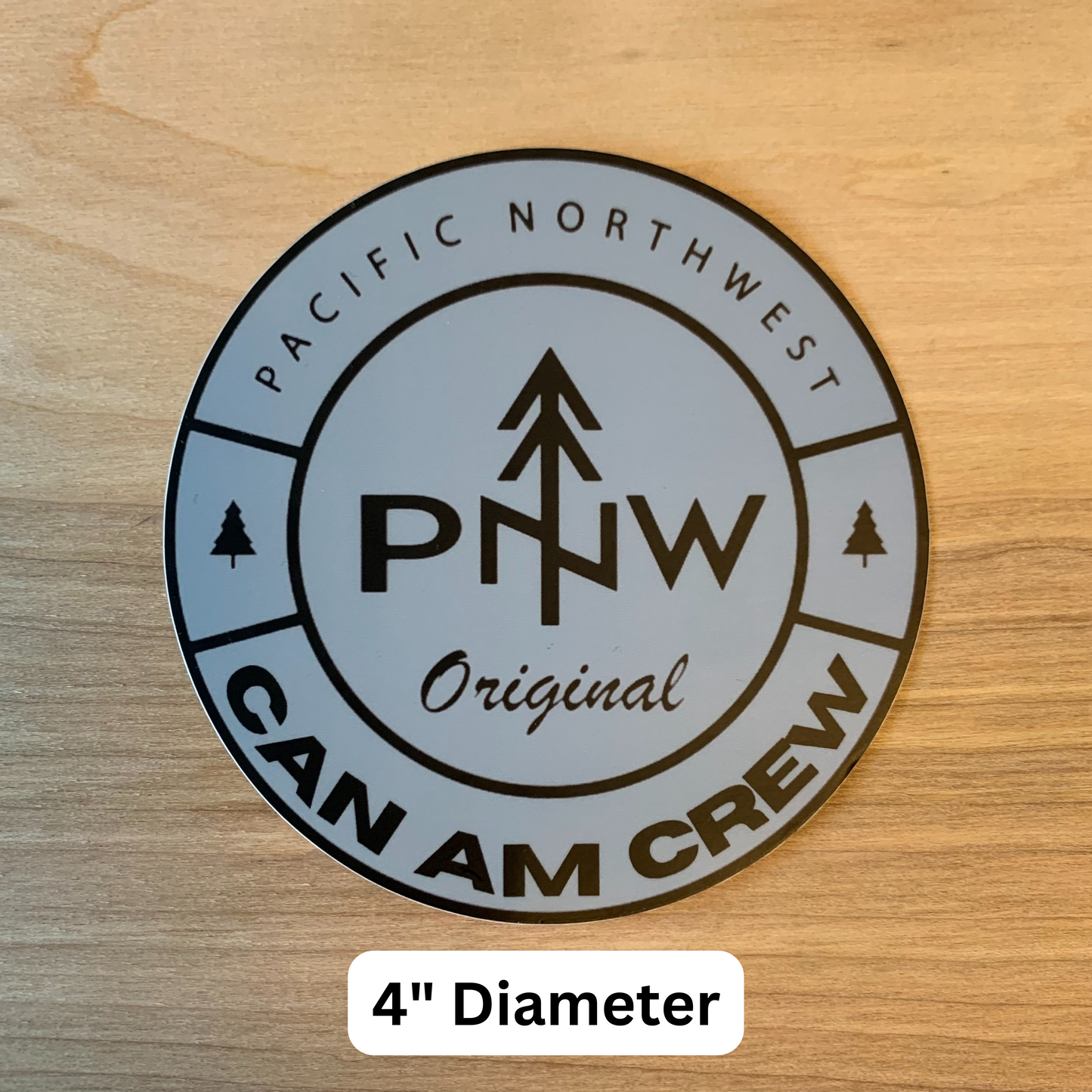 PNW Can Am Crew Sticker