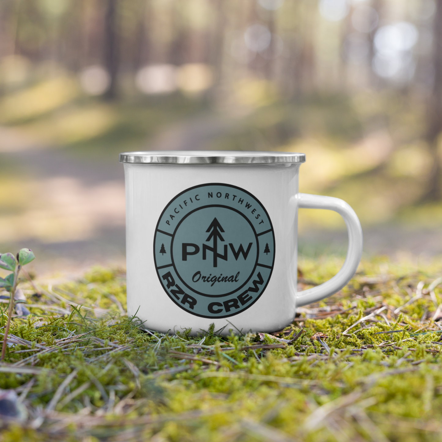 PNW RZR Crew Enamel Mug