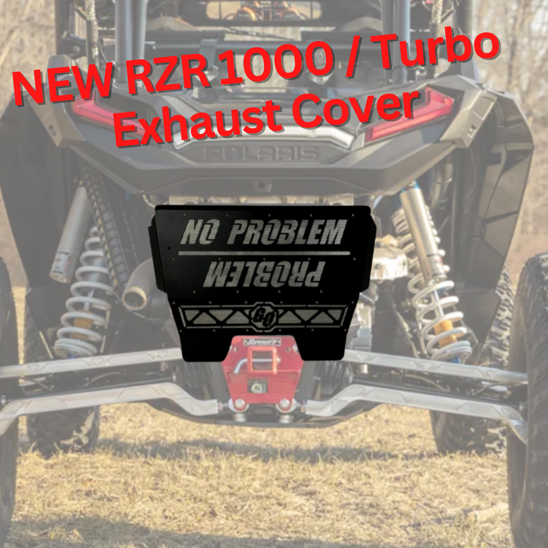 POLARIS RZR 1000 XP / TURBO EXHAUST COVER